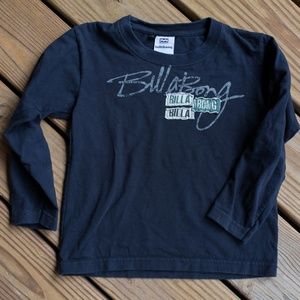 Billabong navy blue long sleeve tshirt size 6